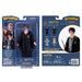 Figurine flexible Harry Potter de 19 cm tenant sa baguette magique, vue de face sur fond blanc