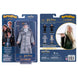 Figurine flexible de Dumbledore avec sa baguette magique, vue de face, haute de 19 cm