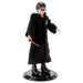 Figurine malléable Harry Potter avec baguette, posée en position dynamique montrant sa flexibilité