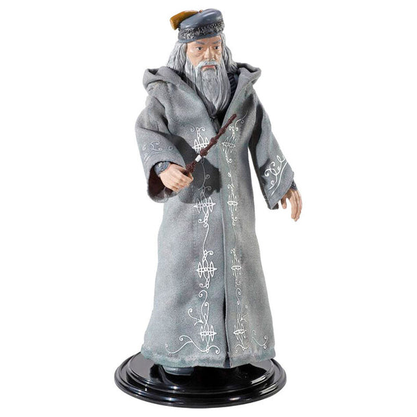 Détail de la figurine malléable Dumbledore montrant les textures et couleurs précises du personnage