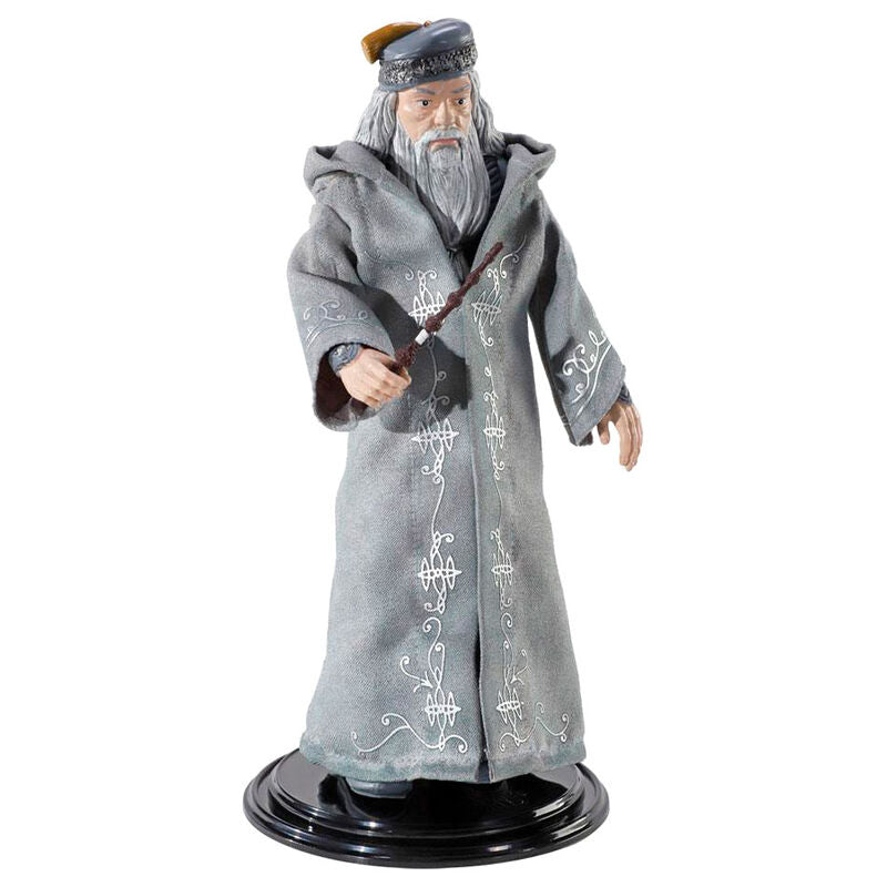 Détail de la figurine malléable Dumbledore montrant les textures et couleurs précises du personnage