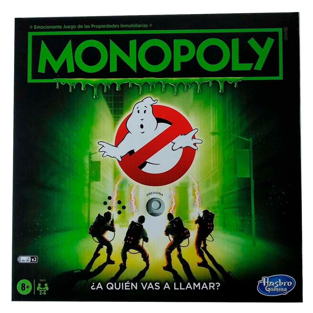 Détail des pions et cartes du Monopoly Ghostbusters édition espagnole pour des parties animées