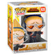 Vue rapprochée de la figurine Present Mic Funko POP avec son micro et sa tenue emblématique de My Hero Academia