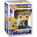 Détail de la figurine Funko POP Cygnus Hyoga montrant son armure bleue et son casque emblématique