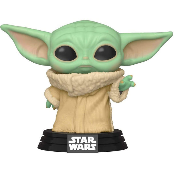 Figurine Funko POP de The Child Baby Yoda de 9 cm dans sa boîte vitrine Star Wars Mandalorian
