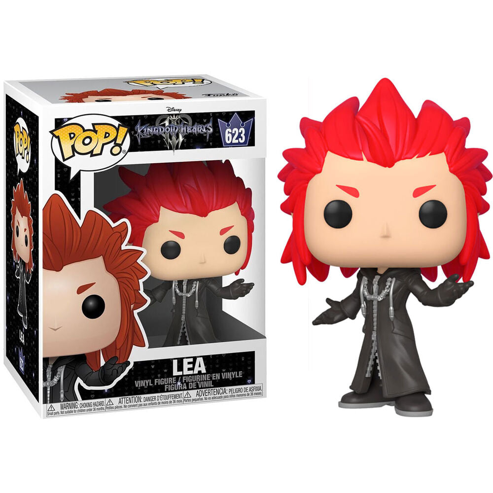 Boîte vitrine de la figurine Funko POP Lea Disney Kingdom Hearts 3, montrant le packaging officiel de la série 2