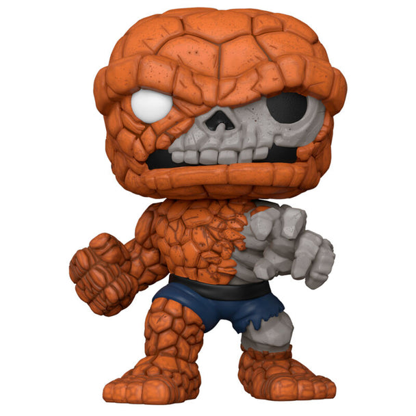 Figurine Funko POP The Thing Marvel Zombies exclusive 25 cm en vinyle dans sa boîte vitrine transparente