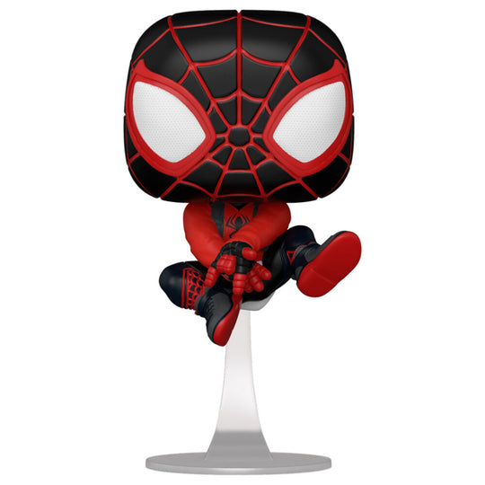 Boîte vitrine de la figurine Funko POP Spider-Man Miles Morales Bodega Cat Suit avec fenêtre transparente
