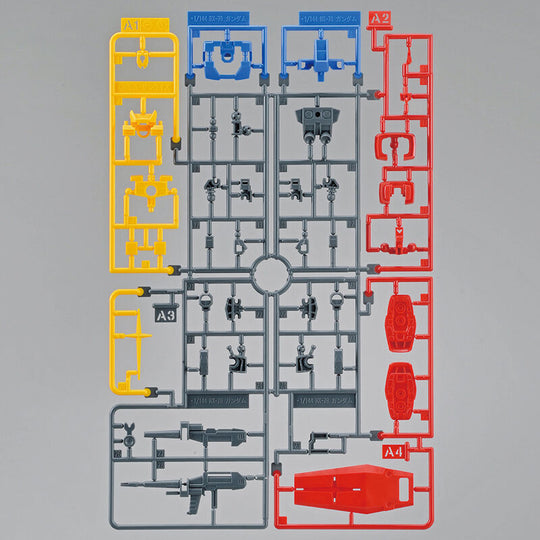 Détail du visage et casque de la figurine RX-78-2 Gundam BANDAI HOBBY Entry Grade