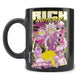 Mug en céramique Rick and Morty avec design poster rétro coloré, capacité 330ml, vue de face