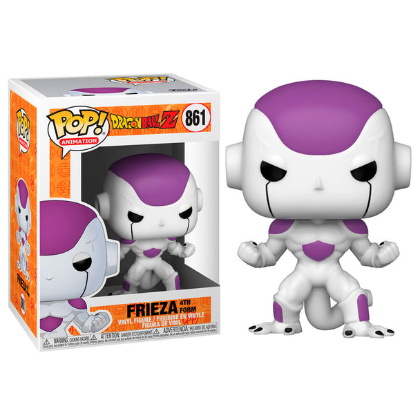 Figurine Funko POP Dragon Ball Z Frieza en forme finale, vue de face avec détails précis et couleurs vives
