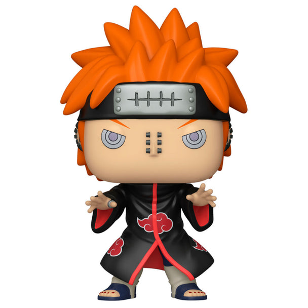 Figurine Funko POP Naruto Pain en vinyle de 9 cm dans sa boîte fenêtre d'origine, vue de face