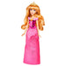 Accessoires et détails soignés de la tenue royale de la poupée Disney Aurora