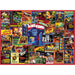 Boîte du puzzle Thriller Classics 1000 pièces de CLEMENTONI montrant le design et les dimensions du produit