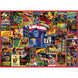 Boîte du puzzle Thriller Classics 1000 pièces de CLEMENTONI montrant le design et les dimensions du produit