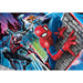Image du puzzle Marvel Spiderman 180 pièces de CLEMENTONI avec illustration colorée et détaillée