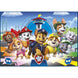 Boîte du puzzle Paw Patrol 30 pièces de Clementoni avec illustrations colorées et dimensions compactes pour enfant.