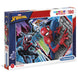 Photo de la boîte compacte du puzzle Spiderman 180 pièces, dimensions 34,3x24,3x3,5 cm