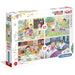Puzzle assemblé A Beautiful Day de CLEMENTONI montrant les détails et la qualité des pièces pour enfants et adultes.