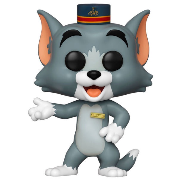 Figurine Funko POP Tom & Jerry représentant Tom, chat en vinyl de 9 cm dans sa boîte fenêtre