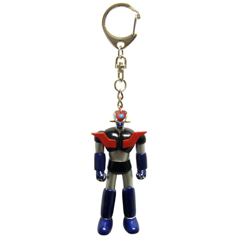 Porte-clés Mazinger Z en PVC de 7cm, produit officiel SD TOYS, vue détaillée du design coloré.