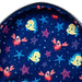 Sac à dos Loungefly Disney La Petite Sirène Gondola vue de face avec détails colorés et logo officiel.
