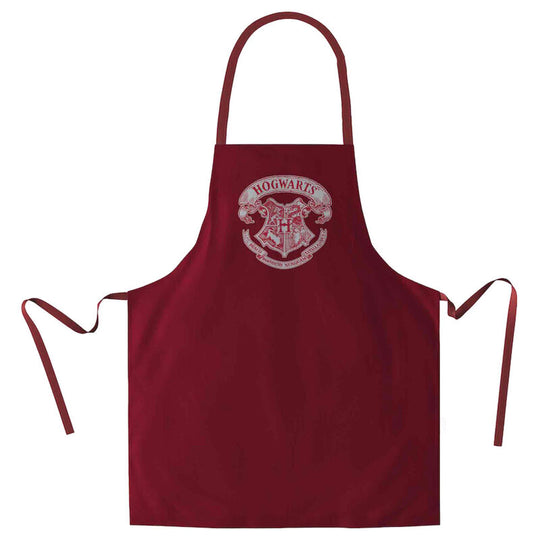Tablier officiel Harry Potter Poudlard SD TOYS avec logo et couleurs emblématiques, parfait pour cuisiner ou bricoler.