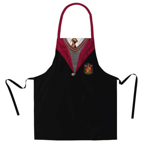 Tablier uniforme Gryffondor Harry Potter de marque SD TOYS avec couleurs rouge et or et emblème de lion