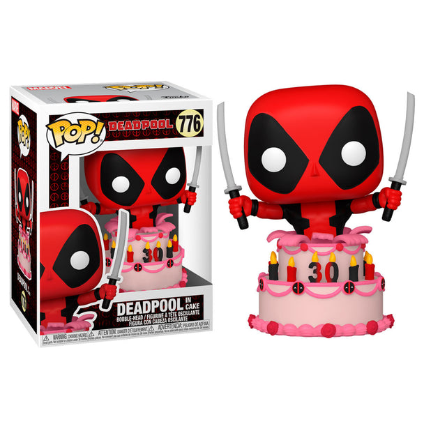 Figurine Funko POP Deadpool 30th Anniversary en vinyle de 9 cm dans son coffret cadeau avec fenêtre