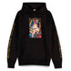 Détail du tissu et impression vintage du sweat à capuche Star Wars DIFUZED, texture douce et résistante