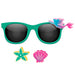 Lunettes de soleil Disney Princess premium avec charms colorés et monture enfantine, protection UV400