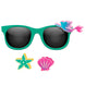 Lunettes de soleil Disney Princess premium avec charms colorés et monture enfantine, protection UV400