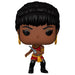 Figurine Funko POP Uhura Star Trek en tenue Mirror Mirror, vue de face dans sa boîte vitrine transparente