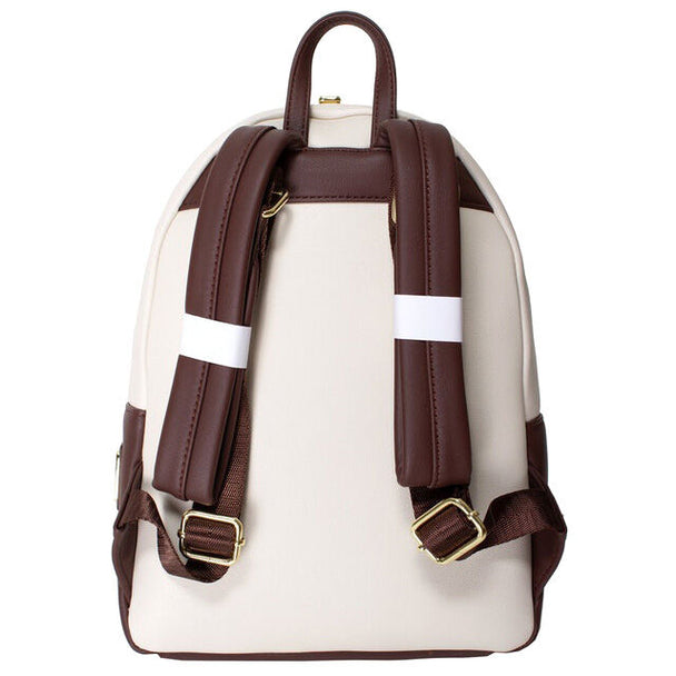 Sac à dos Loungefly Disney Blanche-Neige vue de face avec design coloré et détails soignés