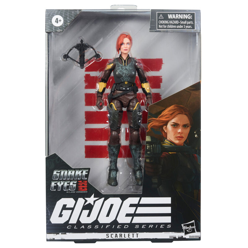 Emballage officiel HASBRO de la figurine Snake Eyes G.I. Joe Classified Series
