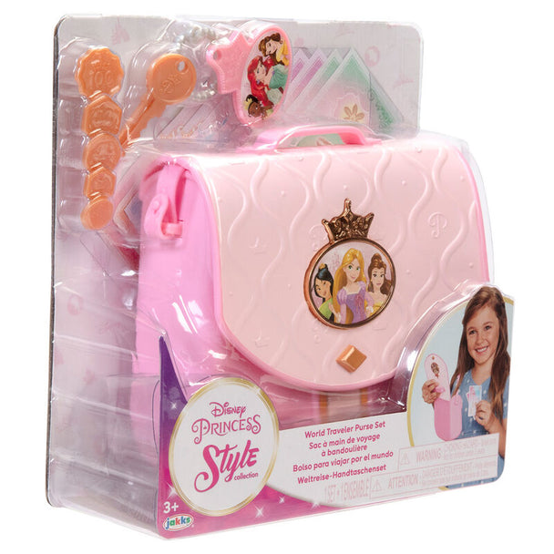 Sac à main Disney Princess coloré et décoré avec des motifs de princesses
