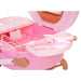 Brosse à cheveux colorée incluse dans le set coiffeuse Disney Princess