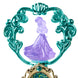 Figurine Disney tenue de bal avec bijoux peints à la main