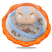 Figurine Funko POP d'Avatar Aang en vinyle de 15 cm avec tous les éléments, vue de face dans sa boîte vitrine.