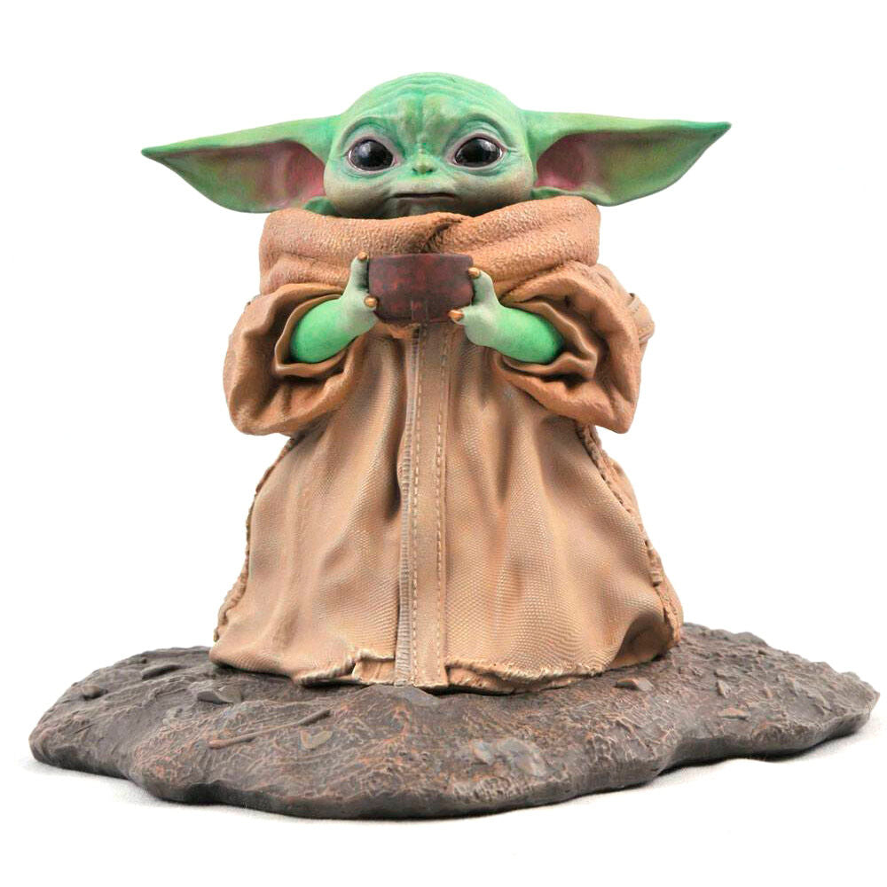 Statue The Child de The Mandalorian en polyresine, vue de face, hauteur 17cm