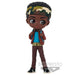 Détail rapproché des mains et accessoires de la figurine Lucas Q Posket BANPRESTO en PVC