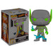 Vue rapprochée de la figurine The Flash Godspeed Funko POP montrant les détails du vinyle et la peinture brillante