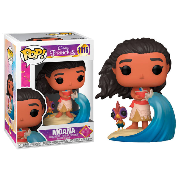 Figurine Funko POP Moana Ultimate Princess en vinyle de 9 cm avec détails colorés et boîte vitrine transparente