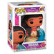 Vue de face de la figurine Funko POP Moana avec sa tenue traditionnelle et son expression déterminée