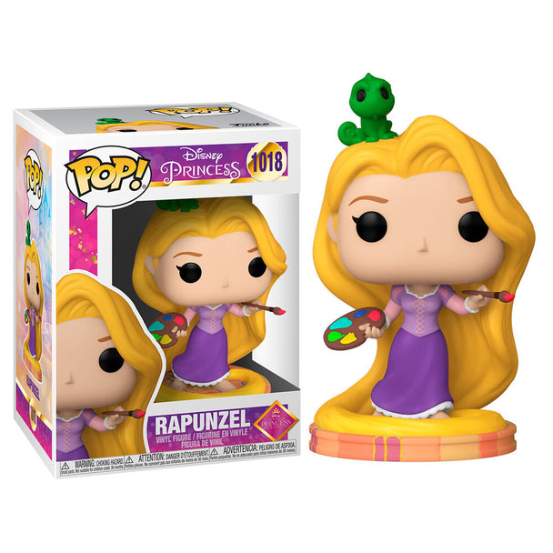 Figurine Funko POP Rapunzel Disney Ultimate Princess en vinyle de 9 cm dans sa boîte vitrine