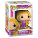 Boîte vitrine Funko POP présentant la figurine Rapunzel Disney Ultimate Princess de face