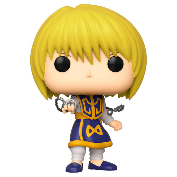 Figurine Funko POP Kurapika Hunter x Hunter en vinyle de 9 cm dans sa boîte vitrine