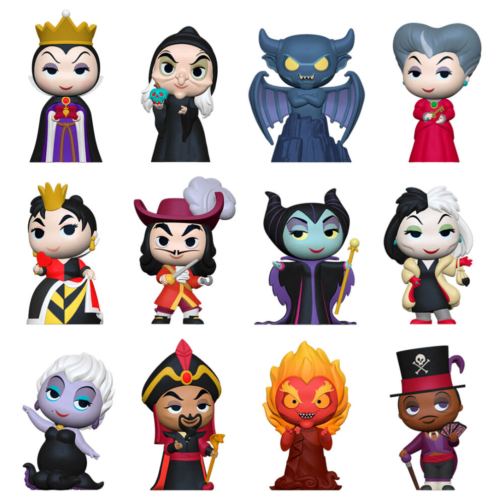 Figurine Funko Mystery Minis représentant un méchant Disney en détail coloré et finition soignée