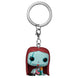 Porte-clés FUNKO Pocket POP représentant Sally de Nightmare Before Christmas, vue de face avec détails colorés et expression douce