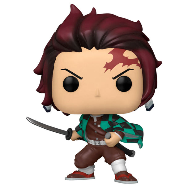 Packaging fenêtre de la figurine Funko POP Tanjiro Kamado Demon Slayer, boîte cadeau transparente 9cm